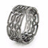 Mens Celtic knot pattern ring, mens ring, mens wedding ring