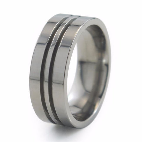 Equinox Titanium Ring