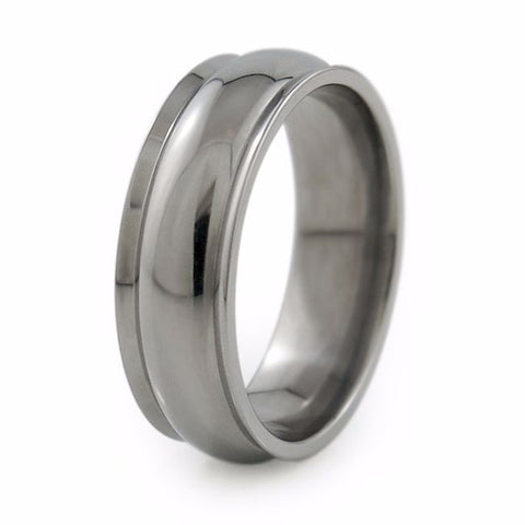 Hummingbird Titanium Ring