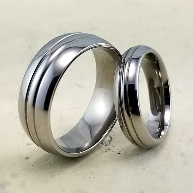 Osmosis titanium ring