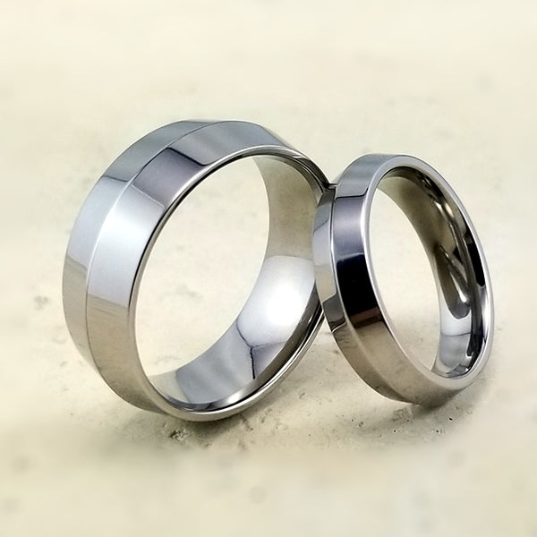 Pyramid Titanium Ring-Ring - Template 21-Titanium Rings