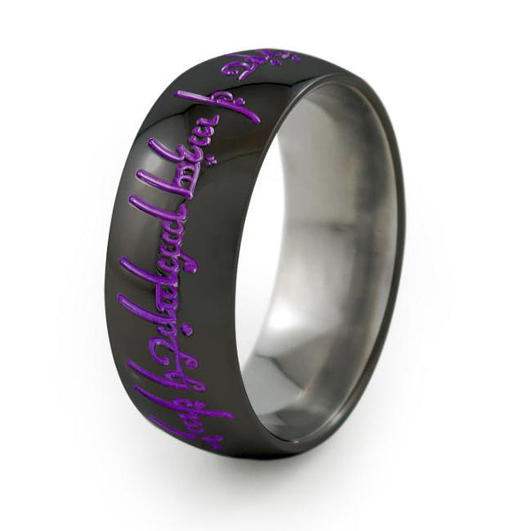 The One | Black Titanium Ring
