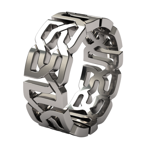 Alynore Titanium Ring