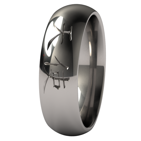 Angel-none-Titanium Rings