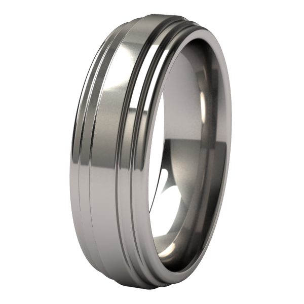 Aztec-none-Titanium Rings