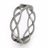 endless love; this fine lace Celtic pattern represents infinity.  Womens Ring, Mens Ring, Titanium Wedding Band, Titanium Wedding Ring