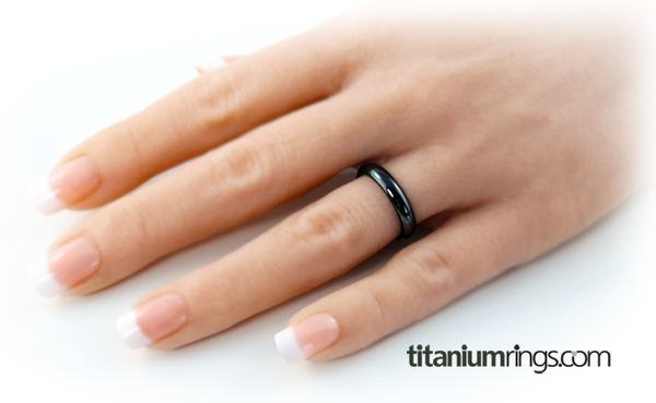 Eclipse - Black-none-Titanium Rings