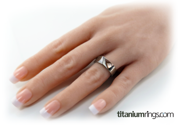 Edge-none-Titanium Rings
