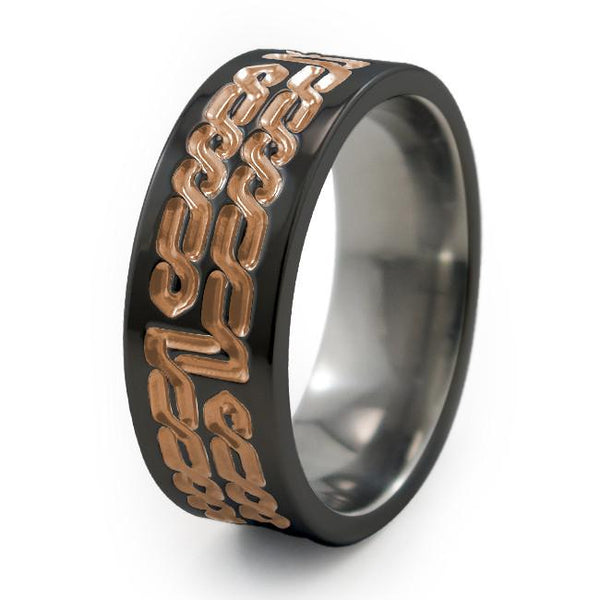 Galahad | Black Titanium Ring