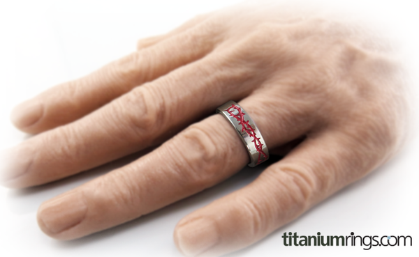 Taboo - Black & Colored-none-Titanium Rings