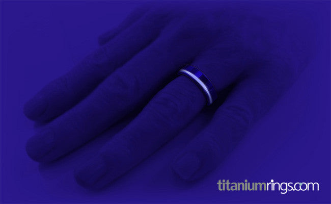 Zuzu - Glow Enamel-none-Titanium Rings