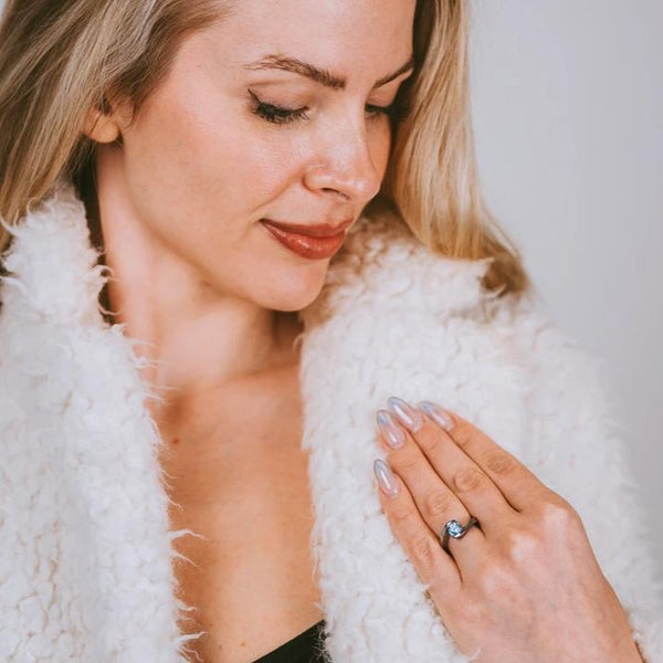 Stella with Aquamarine