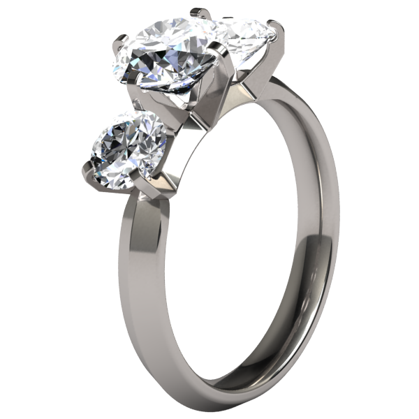 Nefertiti-none-Titanium Rings