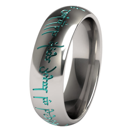 The One - Colored-none-Titanium Rings