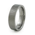 Mens carved titanium ring. Elegant etching makes this titanium ring stand out.