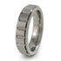 mens mechanical spinner fidget ring.  Centre part moves as you fidget/spin it.