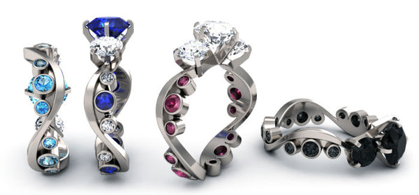 Sine-none-Titanium Rings