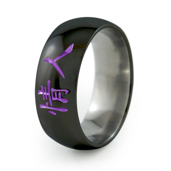 Soulmate | Black - Titanium Ring