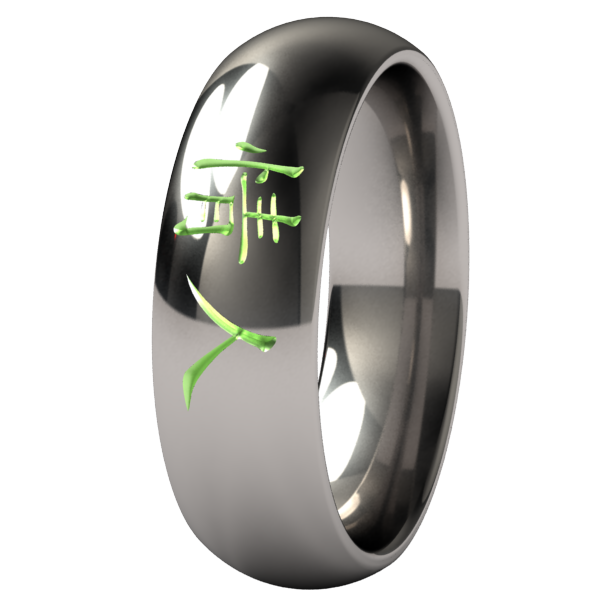 Soulmate - Colored-none-Titanium Rings