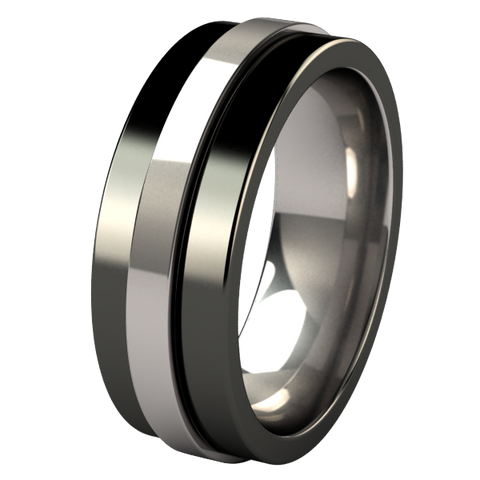 Spinner - Black Two Toned