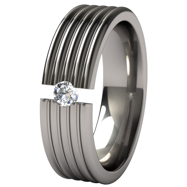 Stratus Tension Setting-none-Titanium Rings