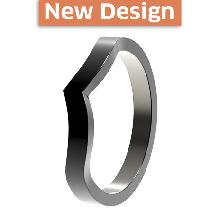 To Infinity Companion - black-none-Titanium Rings
