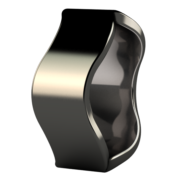 Triton Black-none-Titanium Rings