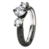 Victoria Canadian Diamond - Black-none-Titanium Rings
