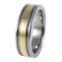 Abyss Single Yellow Gold Inlay-none-Titanium Rings