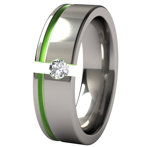 Zuzu Tension Set - Colored-none-Titanium Rings