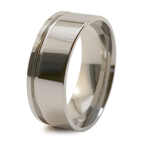 Zuzu Stealth Titanium Ring-Ring - Template 21-Titanium Rings