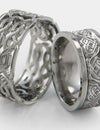 Celebrate St Patrick's Day with Celtic Inspired Titanium Rings