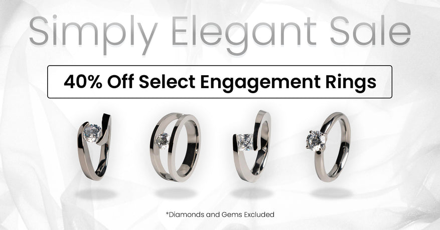 Simply Elegant Engagement & Solitaire Rings