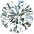 Lab Diamond | VS, F-G, no certs | 6mm .75 carat