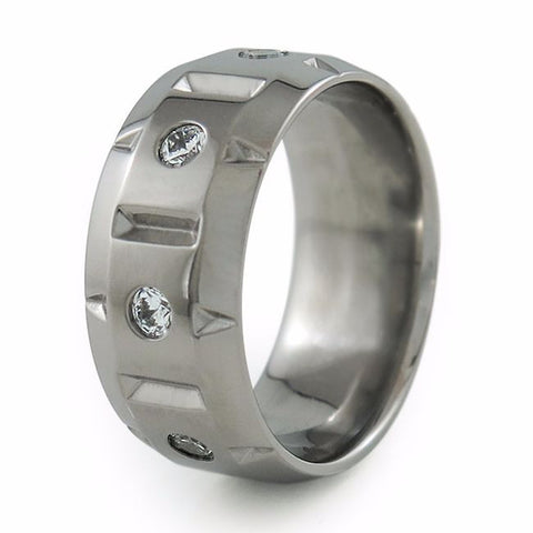 Titanium rings price sale