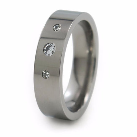 Facia | Past-Present-Future Titanium Ring