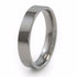 Our Stealth Titanium ring with its extra-low flat profile, simple ring with a comfort fit.