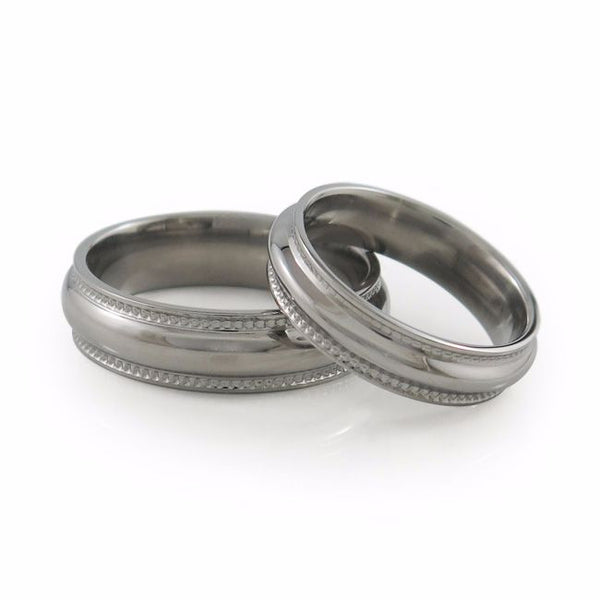 Mens and ladies wedding set