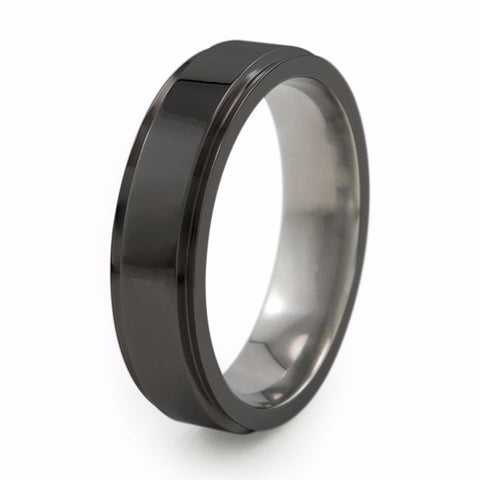 Samurai | Black Titanium Ring