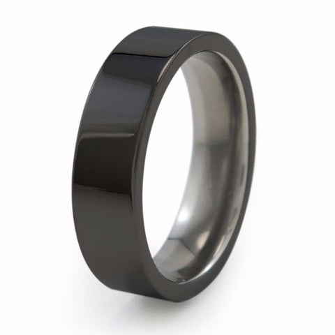 Facia | Black Titanium Ring