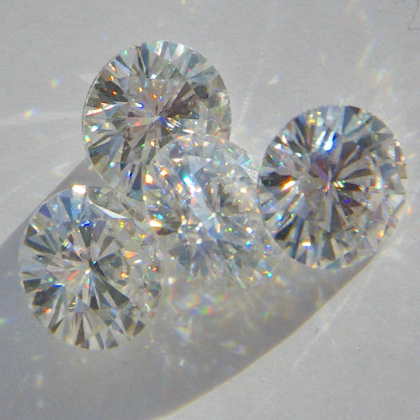 Moissanite-none-Titanium Rings