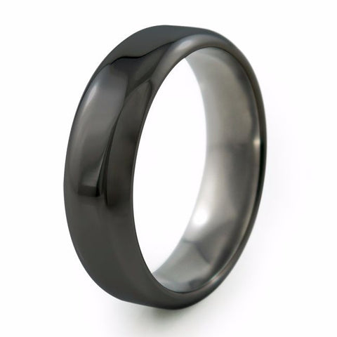 Contour | Black Titanium Ring