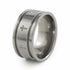 Crusader Ring, mens ring, mens wedding ring, wedding band, Titanium Ring