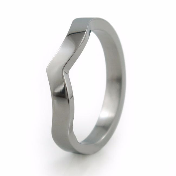 To Infinity | Titanium Companion Ring-Ring - Template 13-Titanium Rings
