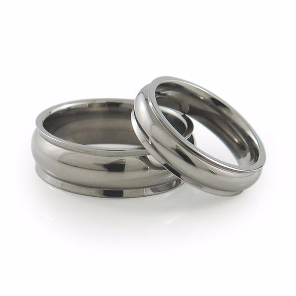 Titanium Wedding ring, titanium wedding band, classic titanium ring, comfort fit 