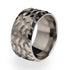 Titanium ring for the off road enthusiasts.  Made from pure titanium.