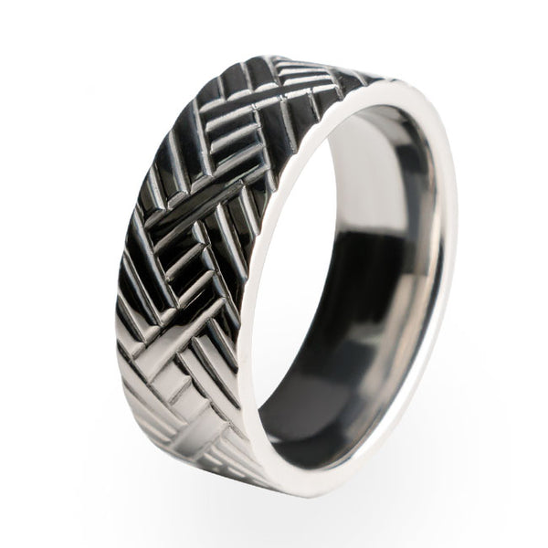 A traditional Titanium wedding ring. A perfect gift for any occasion. 