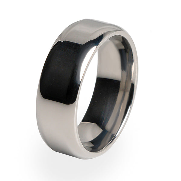 Simple yet Beautiful, traditionally styled Titanium ring.  Wedding ring or for any special occasion.   