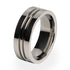 A Titanium ring for men or women. Comfort fit and lifetime warranty.