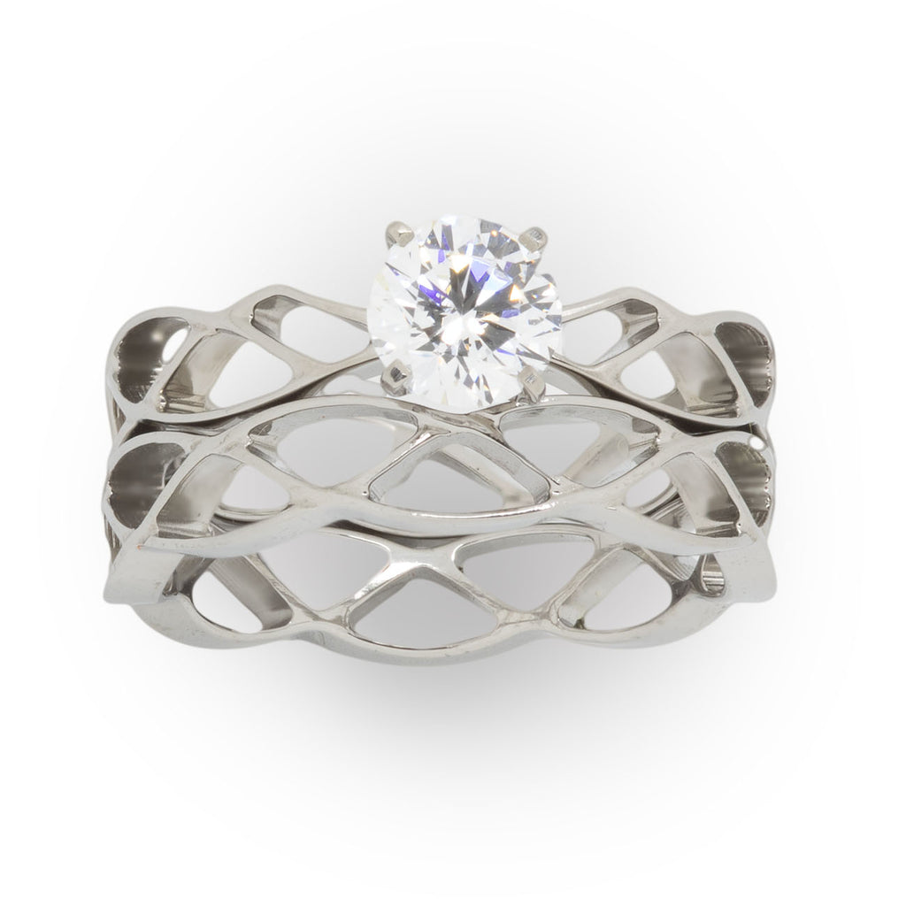 Fairy Women's Titanium Ring Companion Set | Titanium Rings